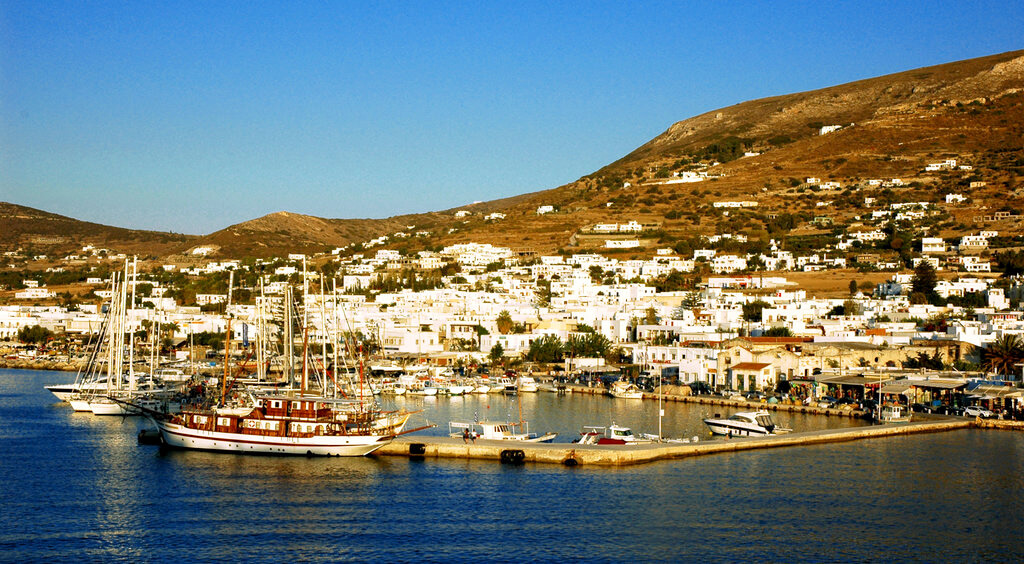 Best time to swim in Paros water temperature by month