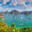 Best time to swim in Halong Bay: sea water temperature by month