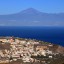 Sea temperature on the island of La Gomera by city