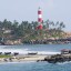 Best time to swim in Kovalam: sea water temperature by month
