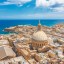 Sea temperature in Malta by city