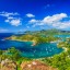 Sea temperature on Antigua and Barbuda by city