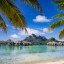 Sea temperature in august in Bora Bora