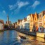 Best time to swim in Brugge: sea water temperature by month
