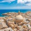 Sea temperature in october in Malta