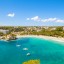 Sea and beach weather on the island of Minorca